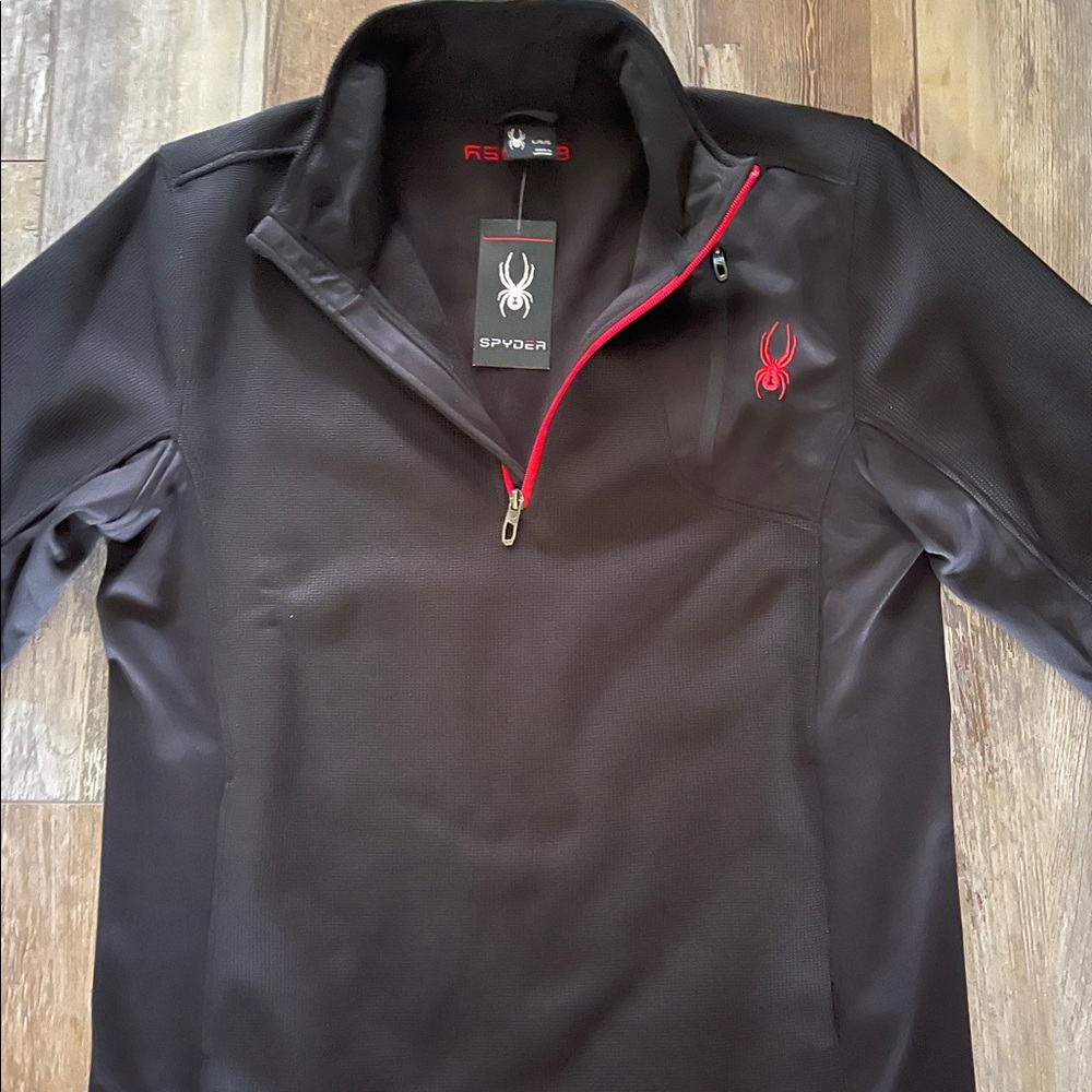 Black Spyder pullover - Picture 2 of 3